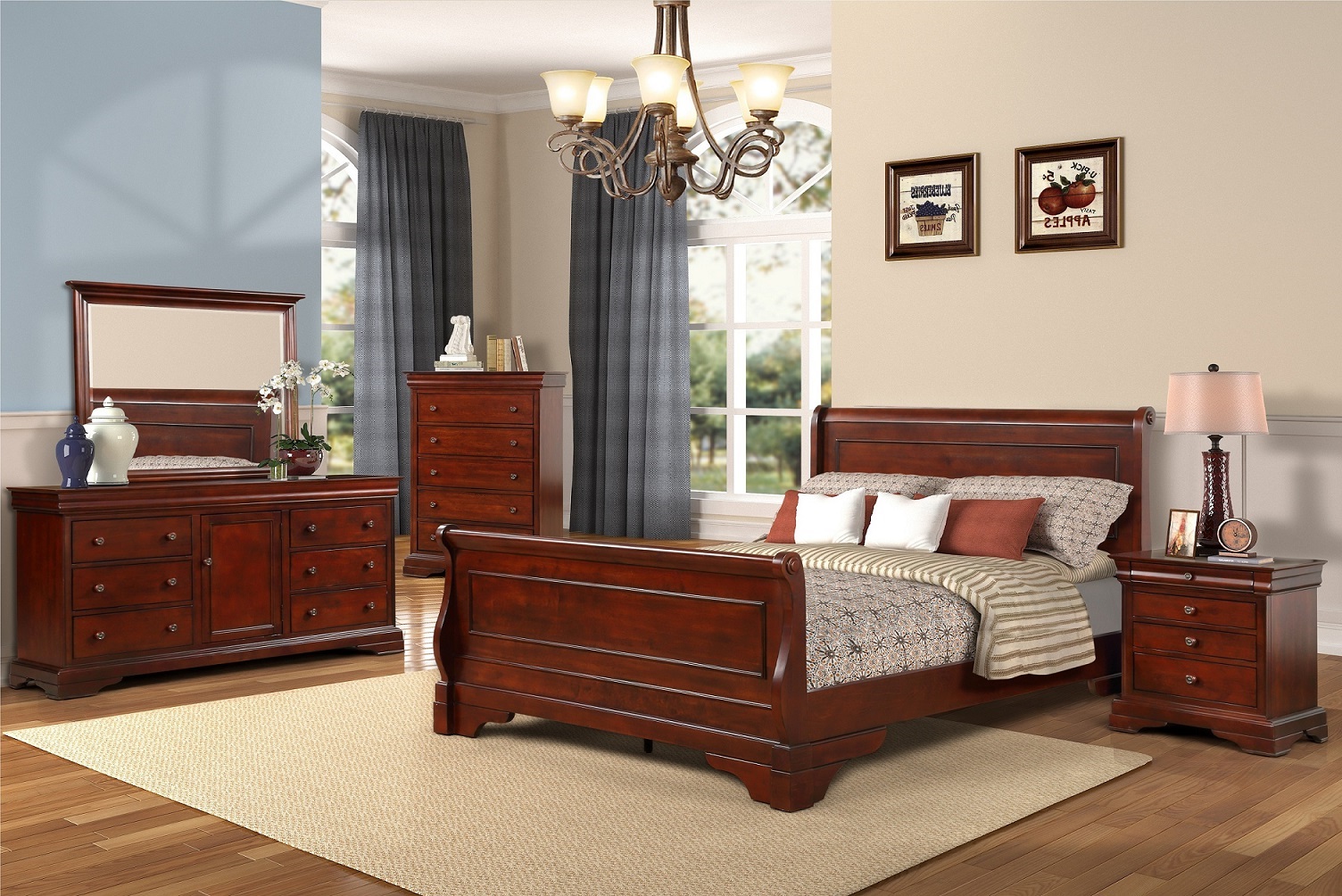 devonshire rustic oak bedroom furniture